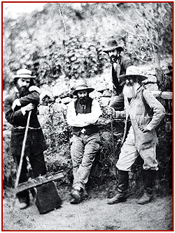 Поль Сезанн и Камиль Писарро в районе Овера 1874г
